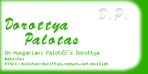 dorottya palotas business card